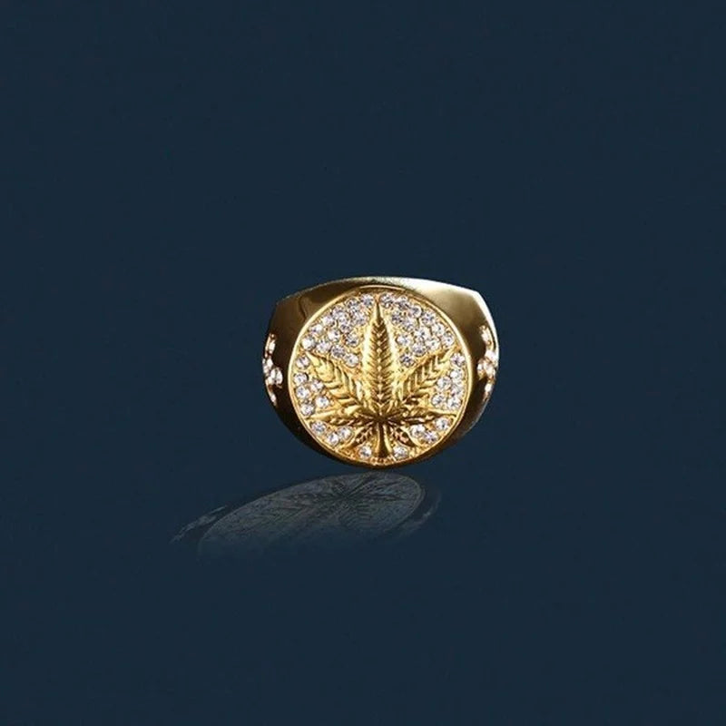 Stellar Golden Maple Ring