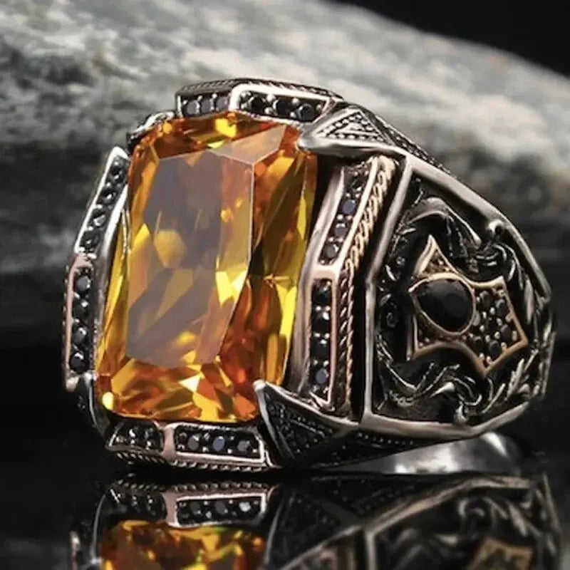 Stellar Ottoman Signet Ring
