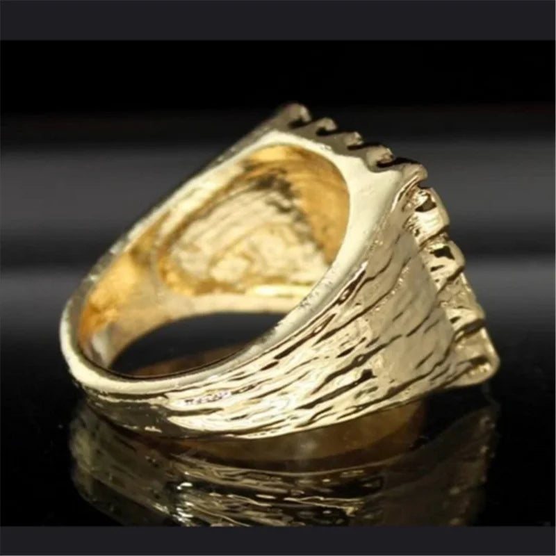 Stellar Forge Textured Ring